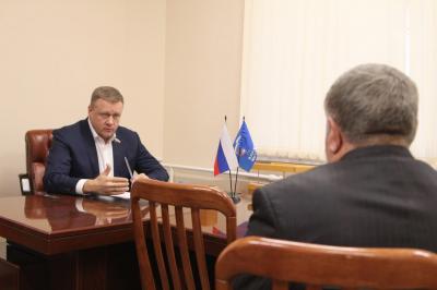 Николай Любимов пообещал помочь семье пропавшего рязанского бойца