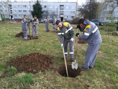 Рязанская НПК проводит субботники в рамках акции «Зелёная весна»