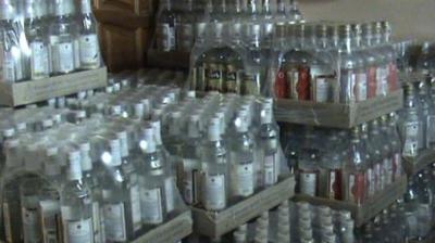 Рязанские стражи порядка изъяли почти 500 литров незаконного спиртного