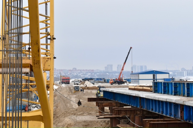 Новый мост через Оку под Рязанью готов на 19%