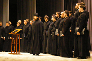 Фестиваль духовной музыки, проходивший в Рязани, завершился выступлением хора Троице-Сергиевой Лавры