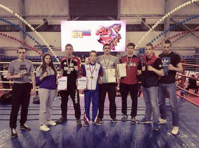 Рязанские кикбоксёры завоевали четыре медали первенства России
