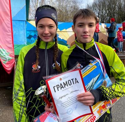 Рязанцы завоевали награды фестиваля по ориентированию