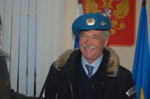 В Рязанском десантном училище Борису Грызлову вручили голубой берет