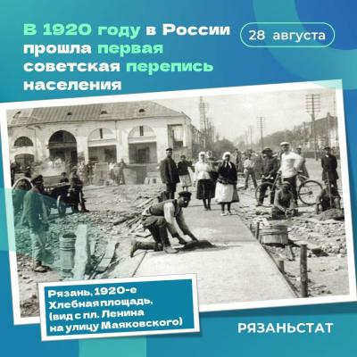 В постреволюционной Рязанской губернии грамотными были только треть жителей