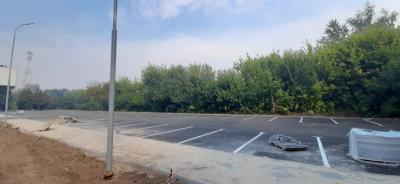 Новая парковка у онкодиспансера в Рязани почти готова