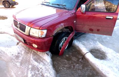 На власти Новомичуринска подают в суд за повреждение авто в дорожной яме