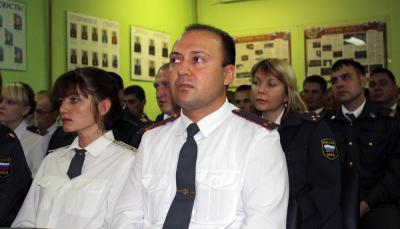 Рязанские сотрудники патрульно-постовой службы полиции отмечают профессиональный праздник
