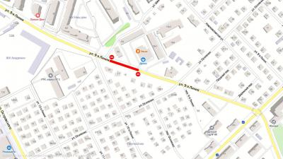 Движение на участке улицы 9-я Линия в Рязани временно закроют 