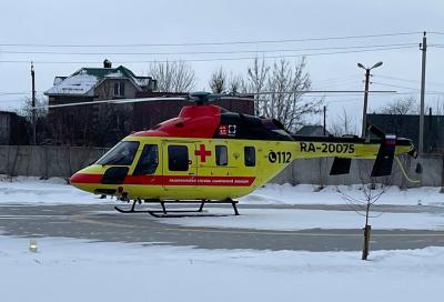 С начала года вертолёт санавиации в Рязанской области совершил 10 вылетов