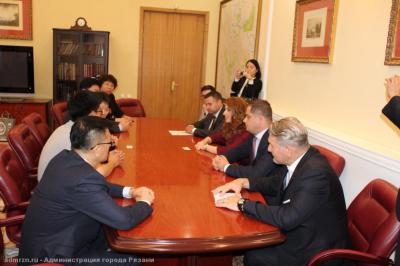 Представители Рязани встретились с делегацией из китайского города-побратима Сюйчжоу