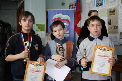 Юные шахматные таланты Рязани получили награды
