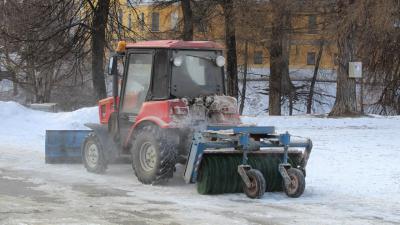 В ночь на 13 февраля запланирован вывоз снега с трёх улиц Рязани