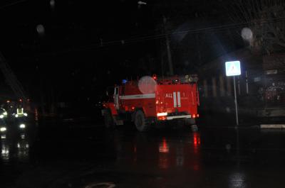 Три пожарных расчёта тушили баню в Касимовском районе
