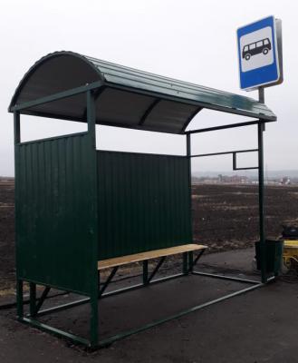 В декабре на дорогах Рязанской области установлено более ста новых остановочных павильонов