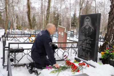 В Рязани почтили память бойца ОМОН, спасшего товарищей от взрыва гранаты