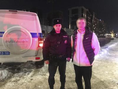В Рязани задержали подростка, управлявшего автомашиной
