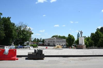 В Сапожке приводят в порядок общественные пространства