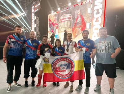 Рязанки завоевали награды чемпионата России по ММА