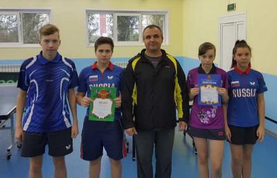 Юные скопинские теннисисты отличились на этапе открытого кубка Липецкой области