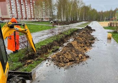 В «Вишнёвом саду» Рязани установят фонари