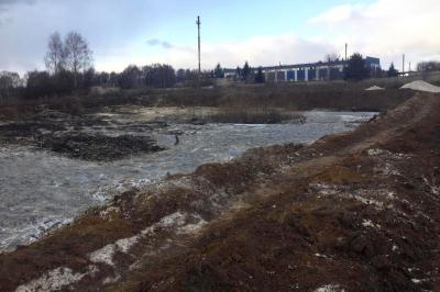 В рязанском минприроды объяснили загрязнение воды в реке Рака