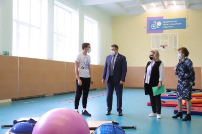 Николай Любимов посетил новые помещения Рязанского педколледжа