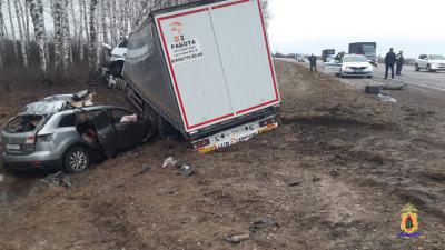 Шесть человек погибли в ДТП на трассе М5 в Рязанской области