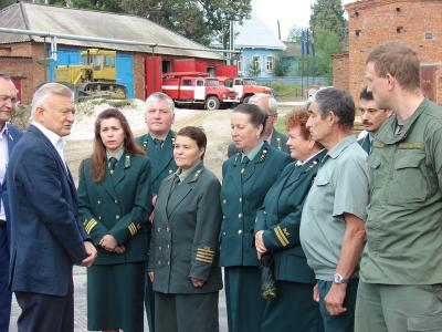 Губернатор Рязанской области посетил Бельковский лесокомбинат
