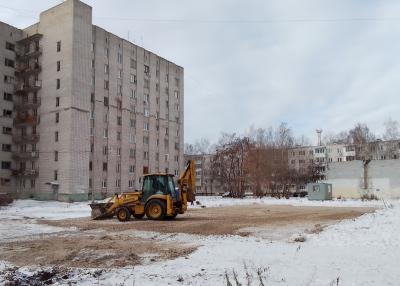 Спортивную площадку в Канищево Рязани не сдали в срок