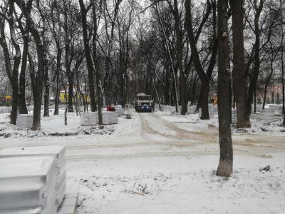 Основные работы в Наташкином парке Рязани хотят завершить к 23 декабря