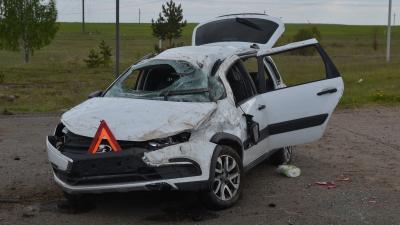 В Пителинском районе Lada Granta опрокинулась в кювет, погибла пассажирка