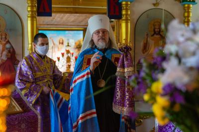 Митрополит Марк побывал в селе Тырново Пронского района