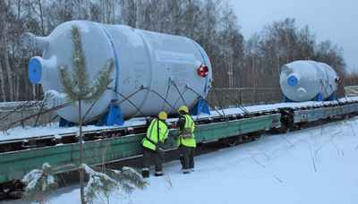 В Рязанскую НПК доставили крупнотоннажное оборудование для производства бензина
