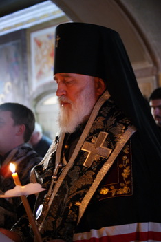 Рязанский архиепископ вручил жезл наместнику Свято-Троицкого мужского монастыря