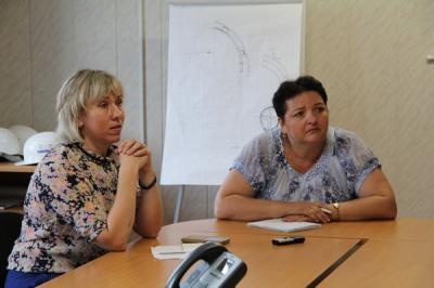  Елена Митина встретилась с жителями Милославского района