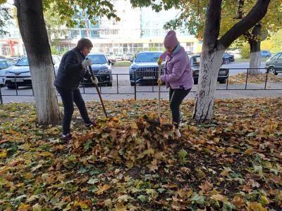 Сотрудники РМПТС поддержали первый осенний общегородской субботник