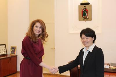 Юлия Рокотянская провела встречу с делегацией города-побратима Сюйчжоу
