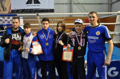 Рязанские спортсмены успешно выступили на чемпионате и первенстве России по кикбоксингу