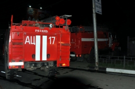 Пожарные отстояли жилой дом в Рязанском районе
