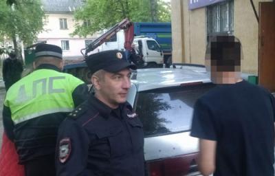 В Рязани задержали пьяного подростка, управлявшего легковушкой