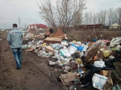 Рязанские активисты ОНФ провели рейд по свалкам в Михайловском районе