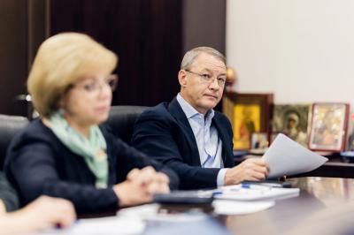 Аркадий Фомин обсудил вопросы внедрения института Единого налогового счёта