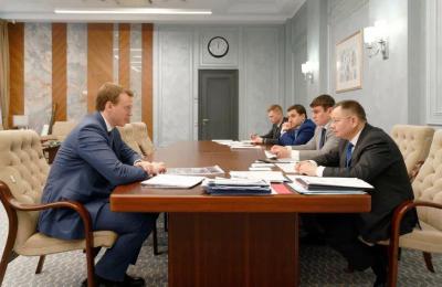 Павел Малков обсудил развитие Рязанской области с главой минстроя РФ