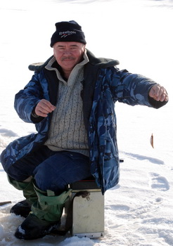 В Солотче прошли соревнования по подлёдному лову