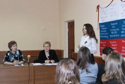 Ольга Щетинкина встретилась с представителями активов ученического самоуправления