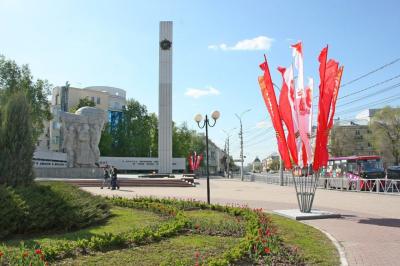 В центре Рязани 9 мая введены ограничения в движении транспорта