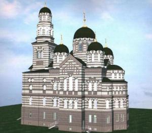 Залит фундамент первой церкви в Горроще