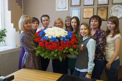 Компания «Консультант-Ока» присоединилась к акции «Цветы Победы»