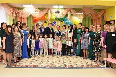 Николай Любимов открыл новый детский сад в Дашково-Песочне